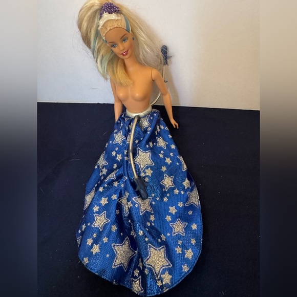 Barbie Starlight Fairy w/lightout swinging Belt. Missing part of her outfit. - Picture 6 of 10